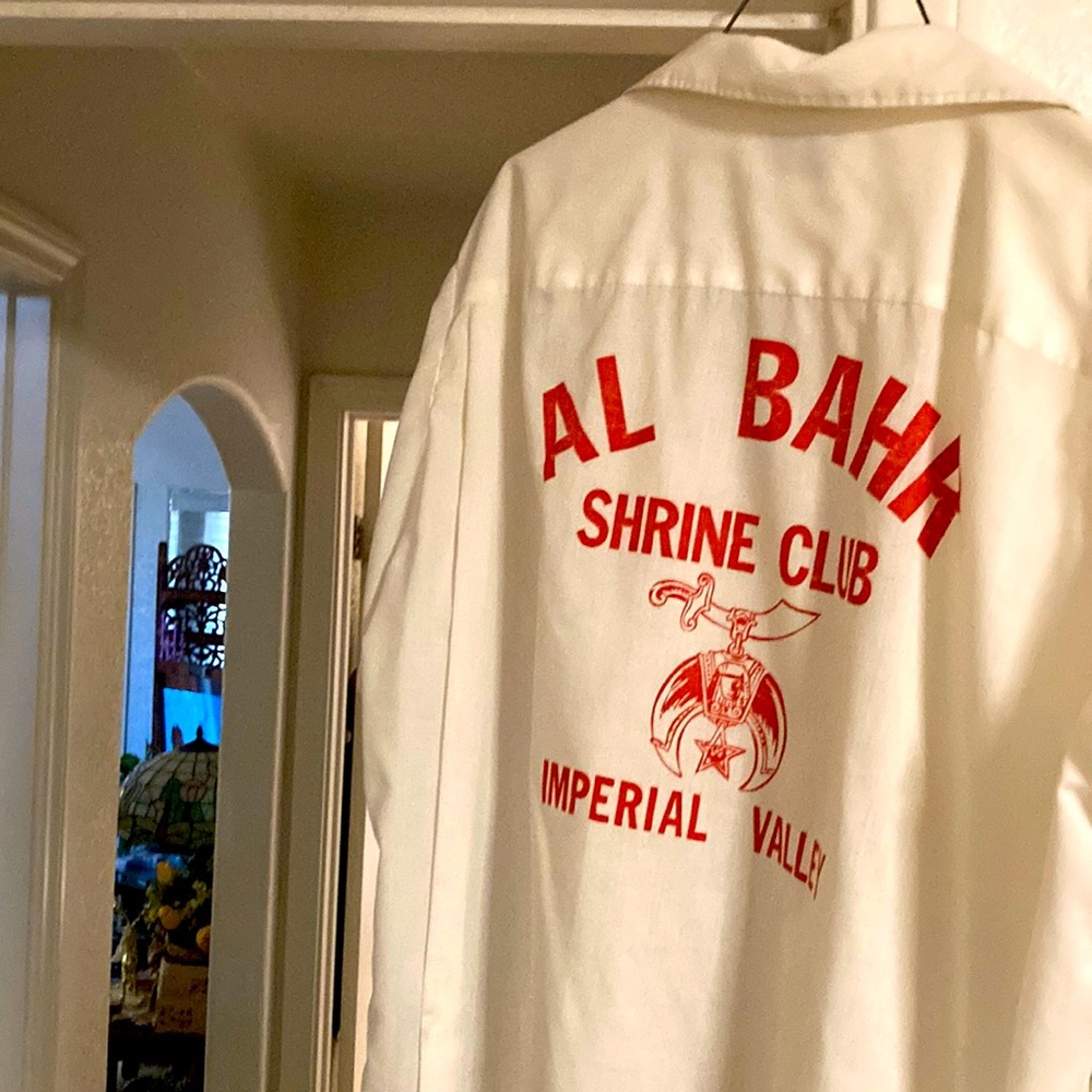 Bowling shirt from the 60s or 70s .